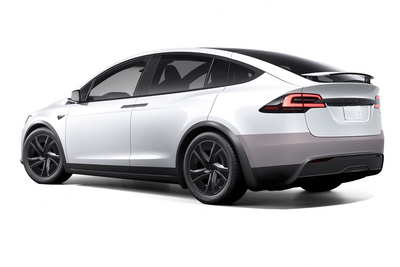 Tesla Model X - Rear Bumper Matte PPF Kit