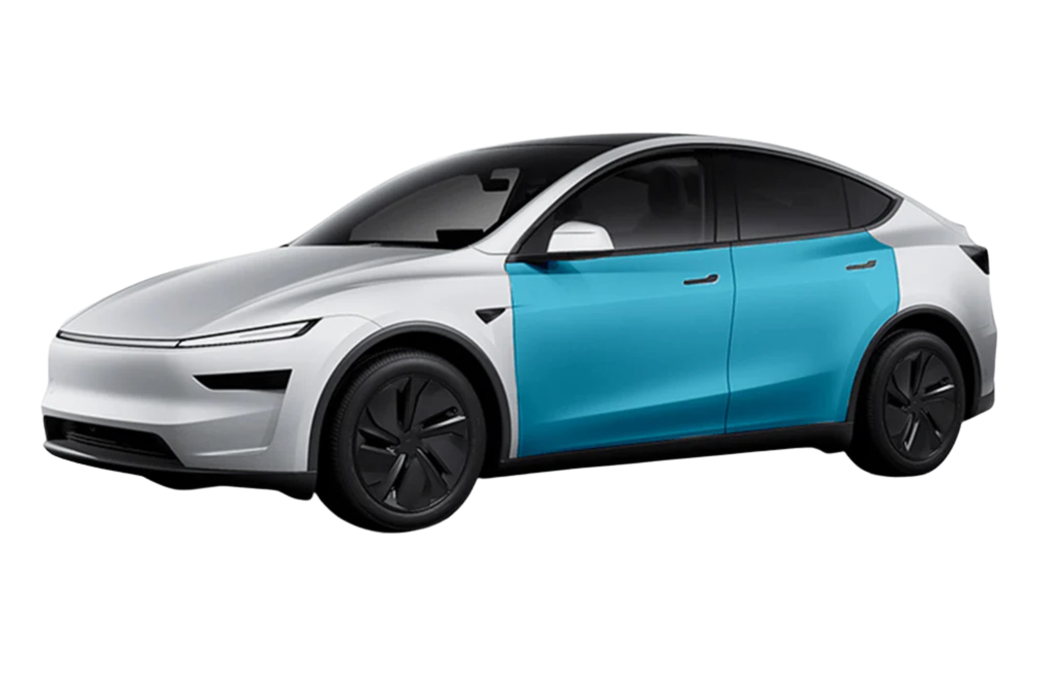 New Tesla Model Y Doors Defense+™ Paint Protection Wrap - Drive Protected 