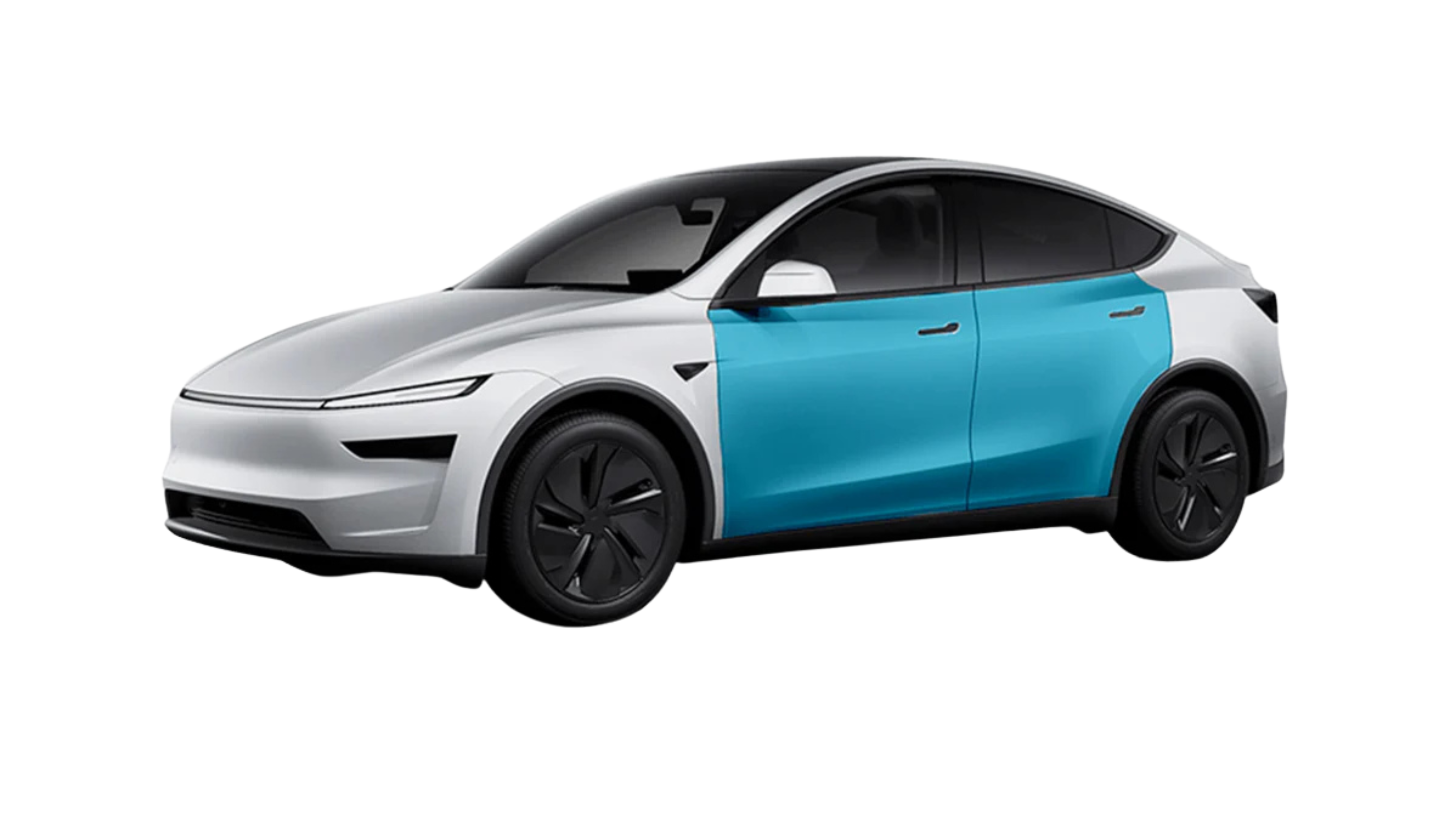 New Tesla Model Y Doors Defense+™ Paint Protection Wrap
