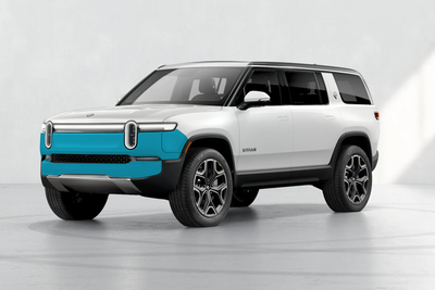 Rivian R1S Front Bumper PPF by Drive Protected