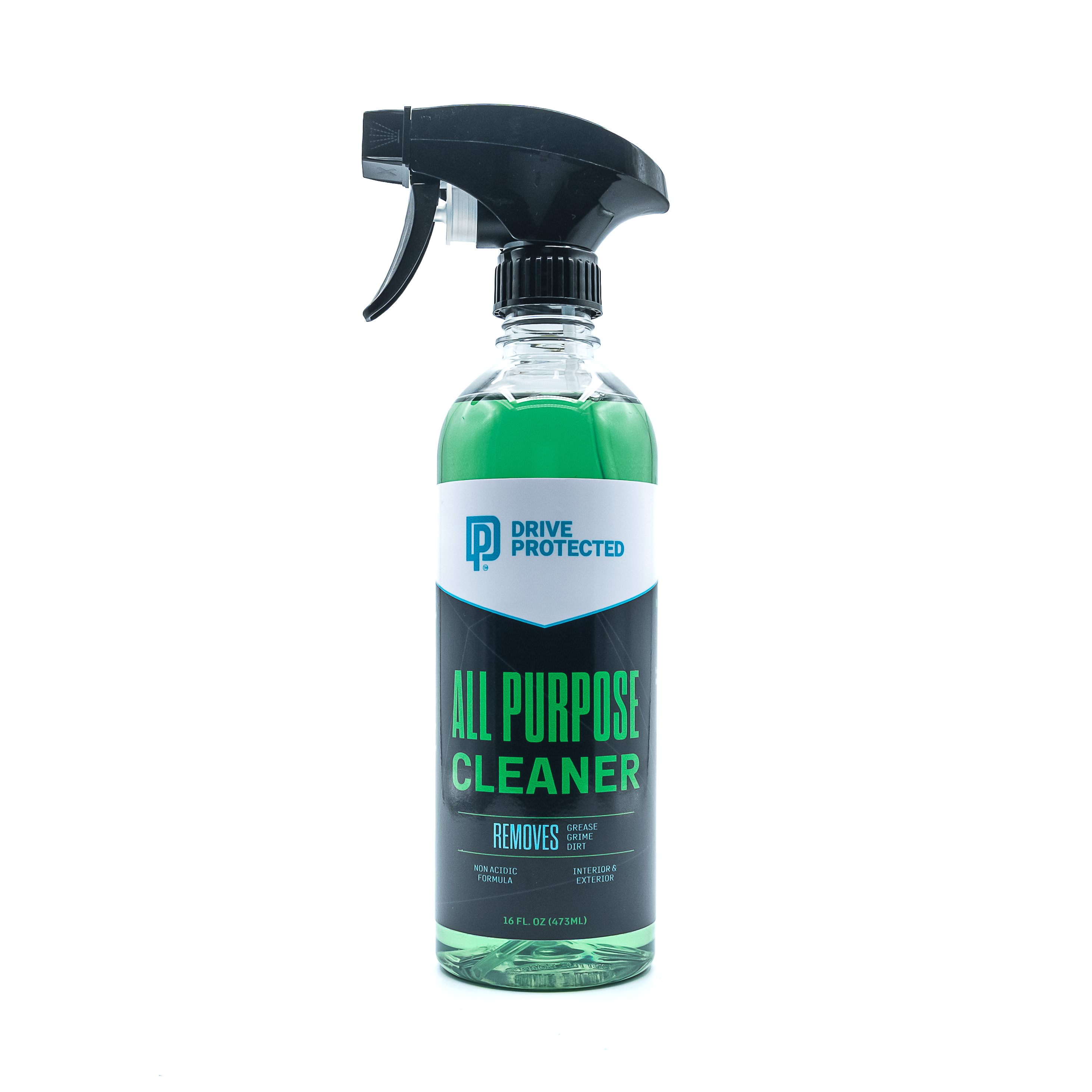 bottle of Drive Protected's All Purpose Cleaner on a white background