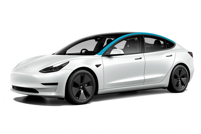 2017-2023 Tesla Model 3 - A-Pillar PPF Kit