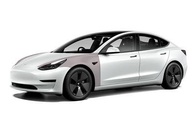 2017-2023 Tesla Model 3 - Front Fender Matte PPF Kit