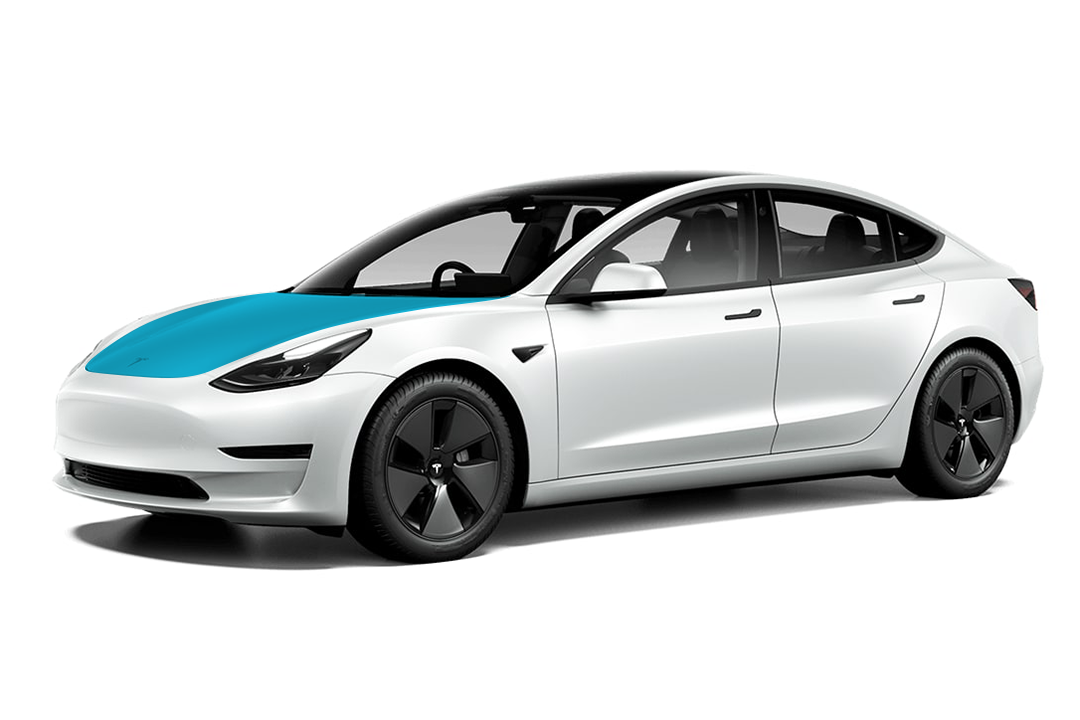 2017-2023 Tesla Model 3 - Full Hood PPF Kit