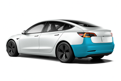 2017-2023 Tesla Model 3 -  Rear Bumper PPF Kit