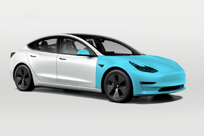 Tesla Model 3 Full Front End Clear PPF Experience - Drive Protected Shop 