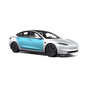 Tesla Model 3 Highland Door Kit Defense+™ Paint Protection Set - Drive Protected