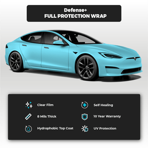 Tesla Model S Full Defense+™ Paint Protection Film Wrap - Drive Protected
